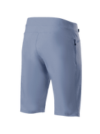 Short Alpinestars A-Dura, Bleu Infinity, short de VTT, vue arrière avec poche zippée et tissu technique extensible, équipement tout-terrain durable