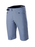 Short Alpinestars A-Dura, short de VTT, bleu Infinity, avec double fermeture à pression à l'avant, boucle de serrage latérale noire réglable, poches zippées et tissu texturé extensible dans deux directions, vêtement technique de VTT
