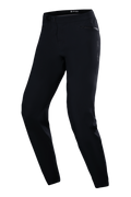 Alpinestars Stella A-Dura Waterproof Pant, pantalon de cyclisme VTT pour femme, noir, avec fermeture à cliquet à la taille, poches zippées et coupe ajustée pour le trail