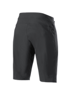 Alpinestars Damen Stella A-Dura Liner Shorts, Schwarz, Rückansicht, strapazierfähige Mountainbike-Shorts mit seitlicher Reißverschlusstasche und 2-Wege-Stretch-Material für optimale Bewegungsfreiheit
