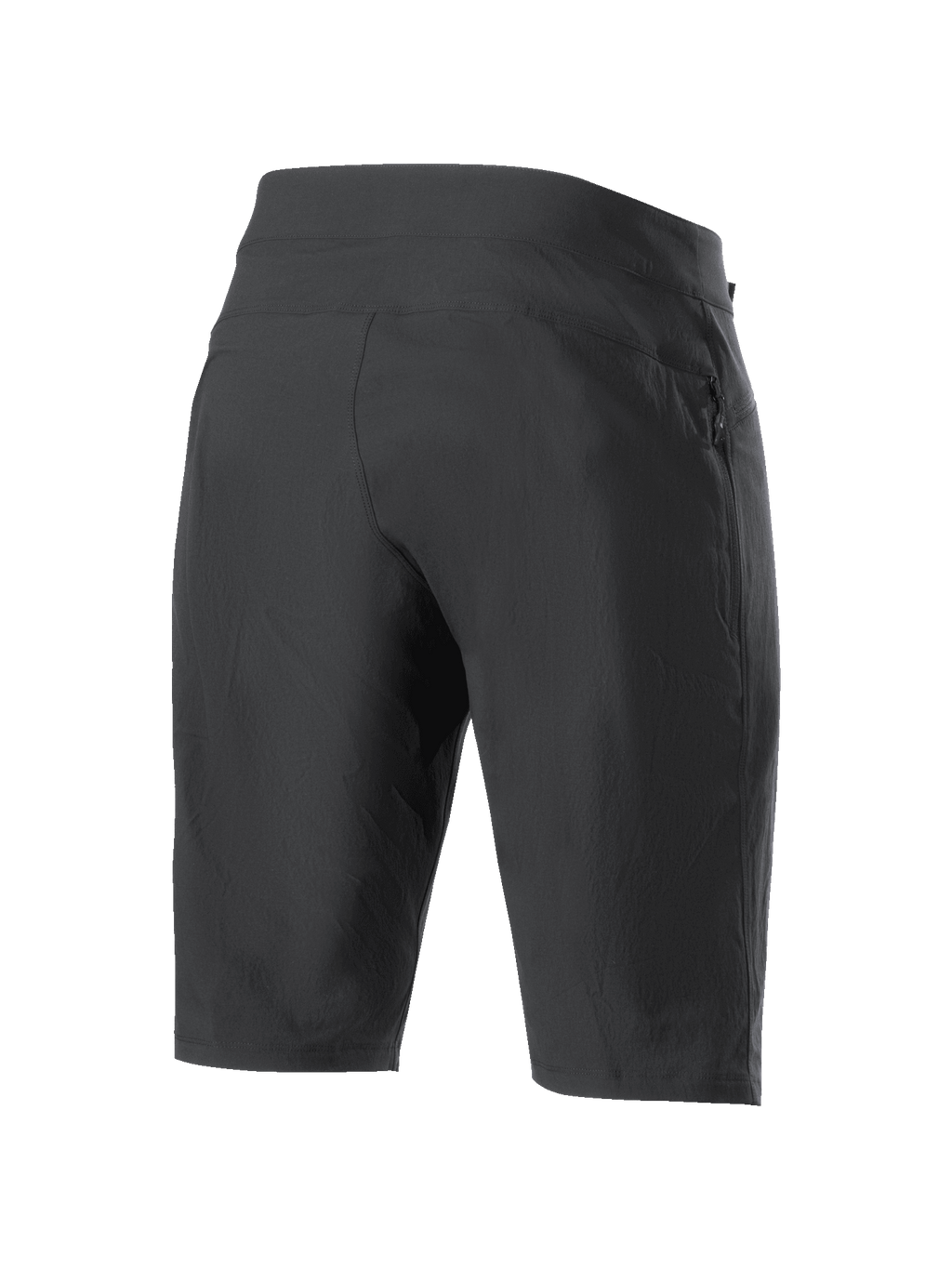 Alpinestars Damen Stella A-Dura Shorts, Mountainbike-Shorts, Schwarz, Rückansicht zeigt strapazierfähiges 2-Wege-Stretch-Material und sportliche Konstruktion, Hochleistungsbekleidung für MTB- und Trail-Fahrten