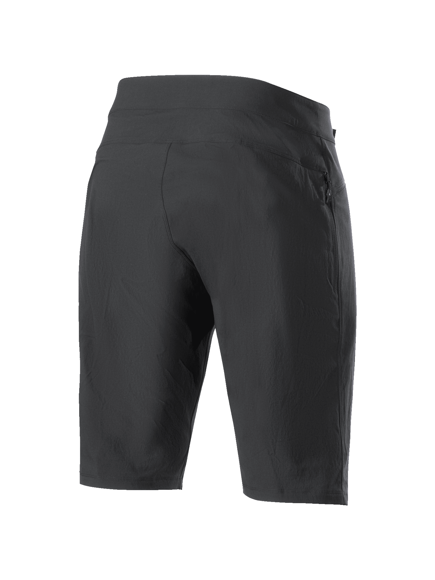Alpinestars Damen Stella A-Dura Shorts, Mountainbike-Shorts, Schwarz, Rückansicht zeigt strapazierfähiges 2-Wege-Stretch-Material und sportliche Konstruktion, Hochleistungsbekleidung für MTB- und Trail-Fahrten