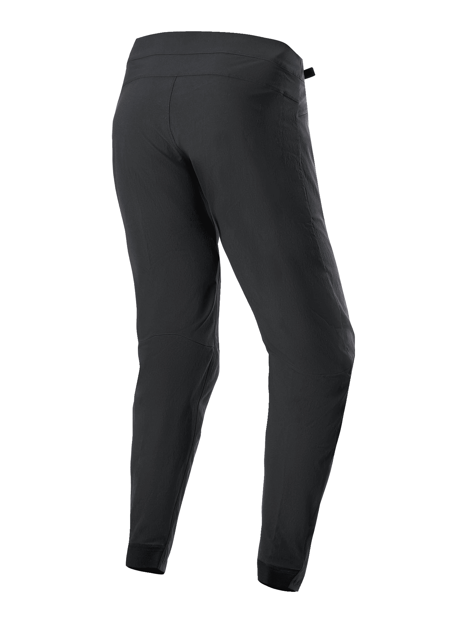 Alpinestars Youth A-Dura Pants, pantalon de cyclisme VTT, noir, vue arrière, doté d'une coupe régulière avec jambes fuselées et chevilles élastiquées, matériau textile extensible dans 2 directions durable, conçu pour la performance en VTT