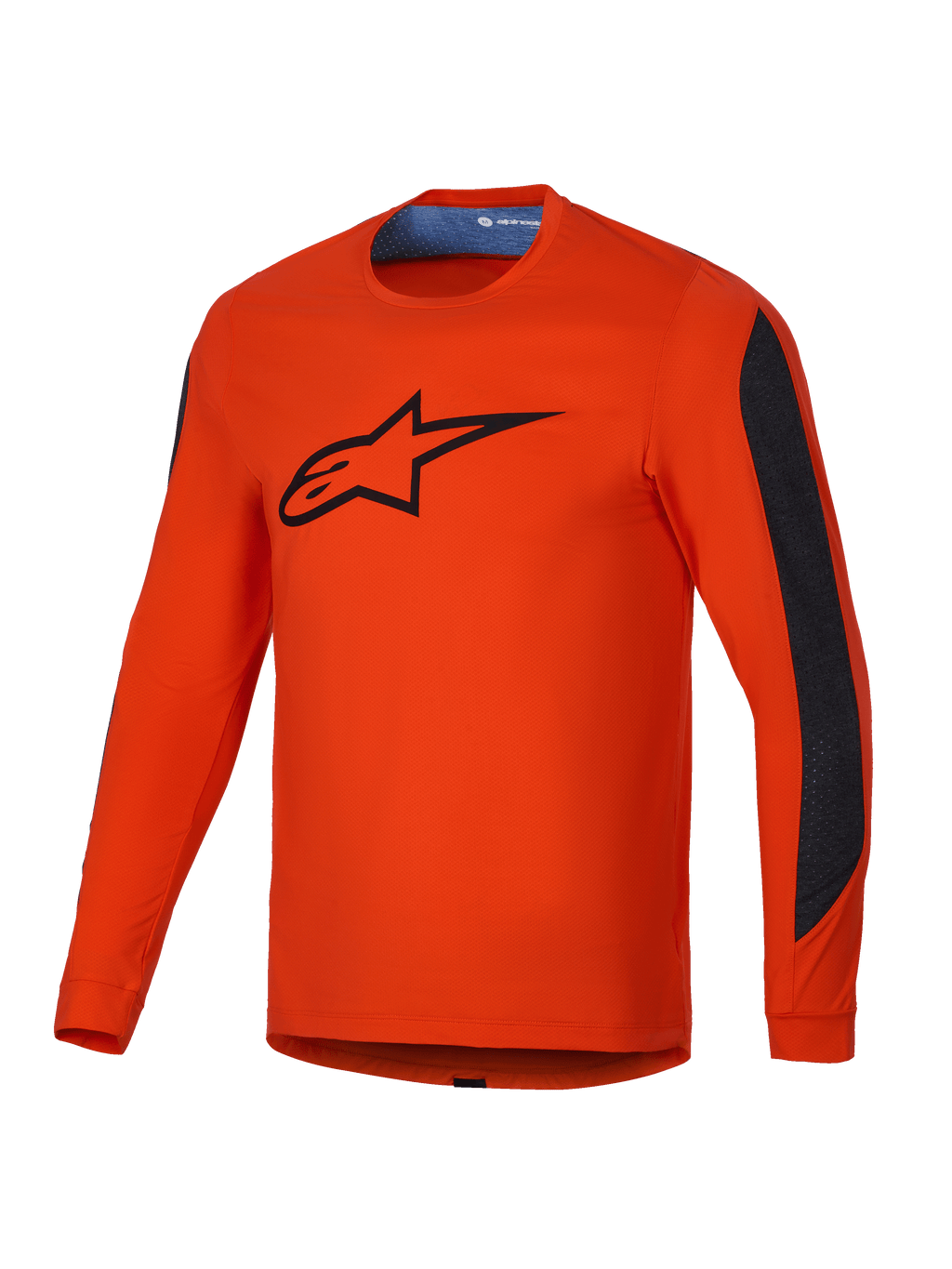 Alpinestars Maillot A-Dura Insert Astar, maillot de VTT à manches longues pour homme, orange et noir, construction textile durable