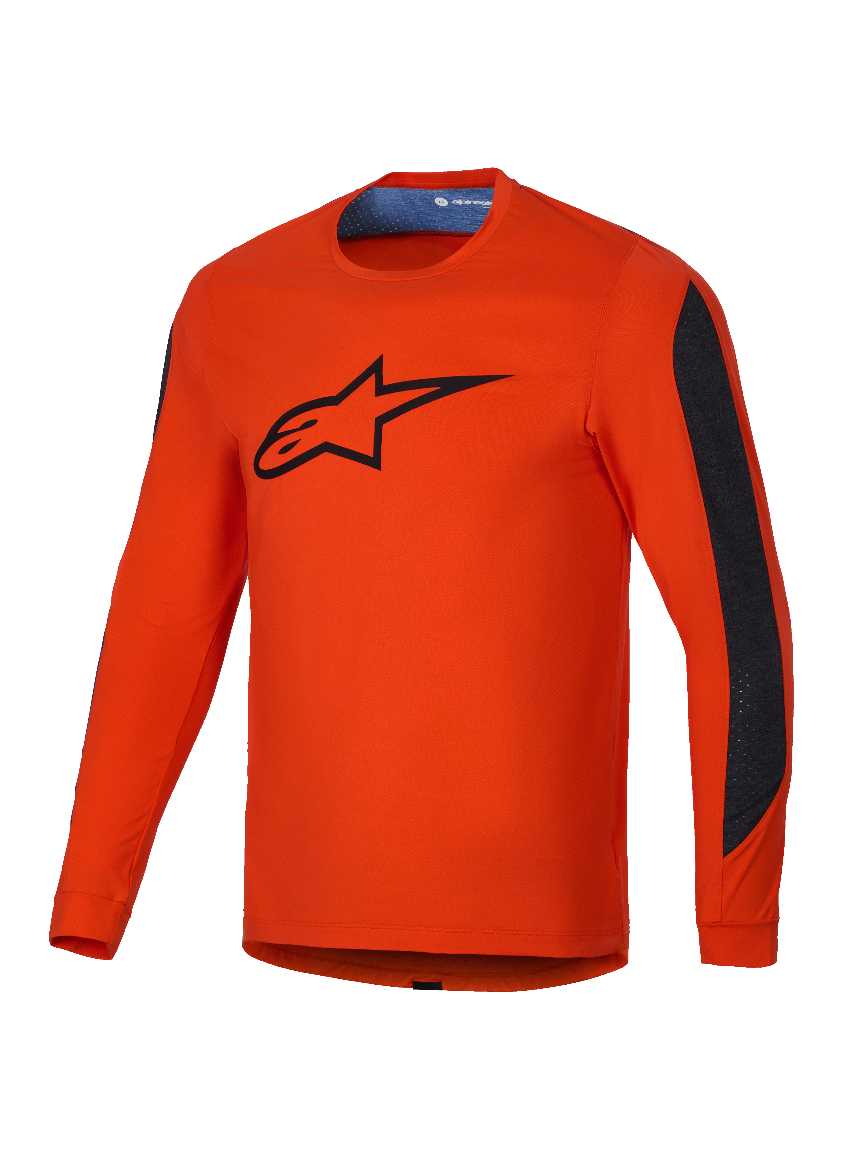 Alpinestars Maillot A-Dura Insert Astar, maillot de VTT à manches longues pour homme, orange et noir, construction textile durable