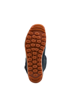 Alpinestars Tech-T laarzen, bruin en zwart, gomrubberen zool met hoge grip voor trialrijden op ruig terrein.