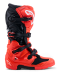 Alpinestars Tech 7 Enduro, bottes de moto tout-terrain pour homme, rouges et noires, protections en TPU, semelle à double composé, certifiées CE