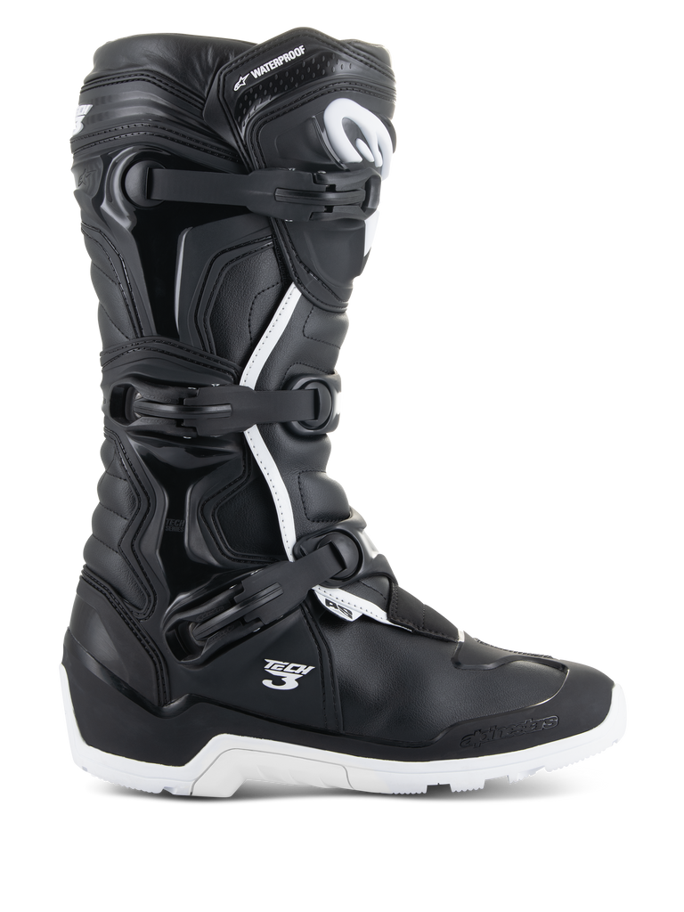Tech 3 Enduro Waterproof - Black MX Boots | Alpinestars® Tech 3 Enduro Waterproof - Black MX Boots | Alpinestars®