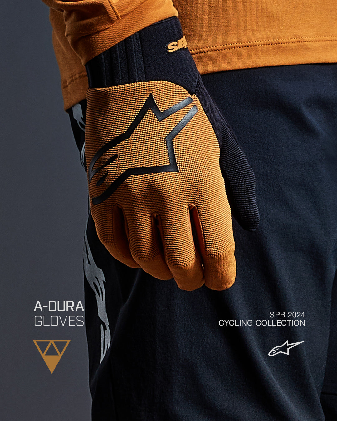 A-Dura - Gelb MTB Handschuhe
