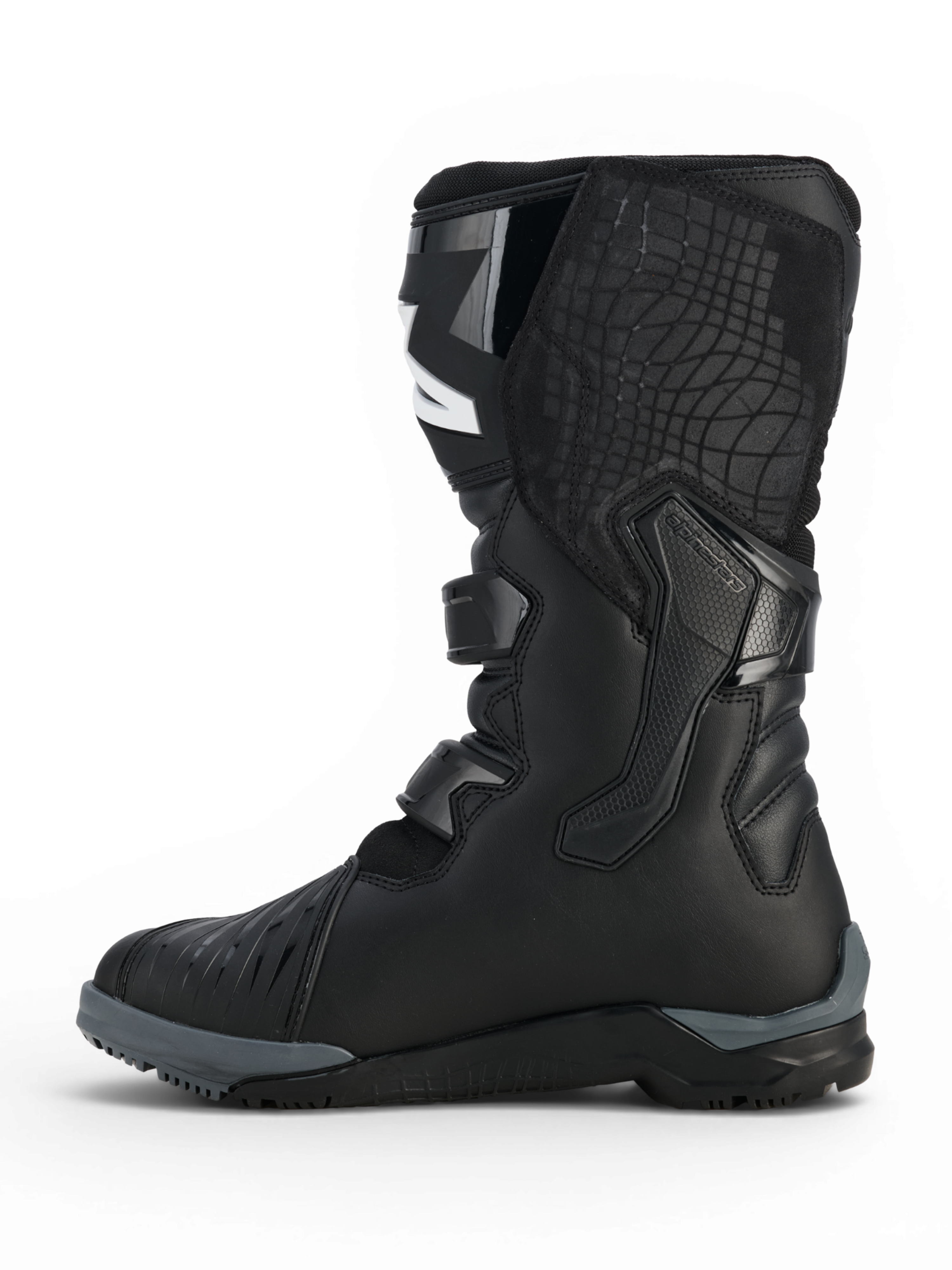 Alpinestars Corozal V2 Adventure Drystar®-laarzen, zwarte adventure-motorlaars met beschermende scheen- en enkelpanelen, verstelbare gespen en allterrainzool