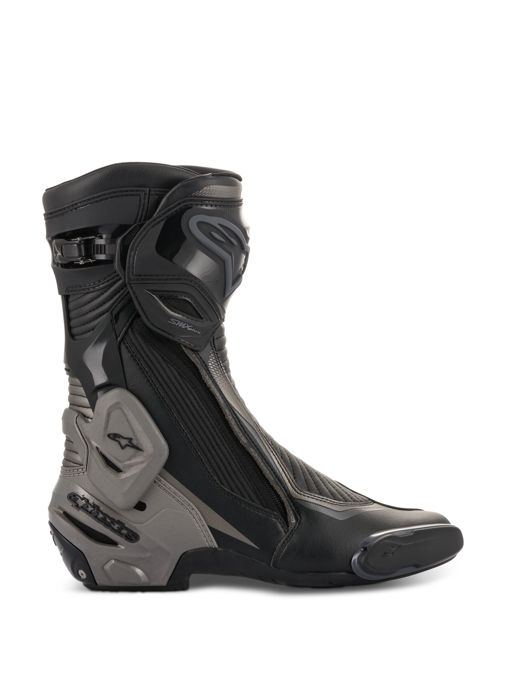 SMX Plus V2 - Black Motorcycle Boots | Alpinestars®
