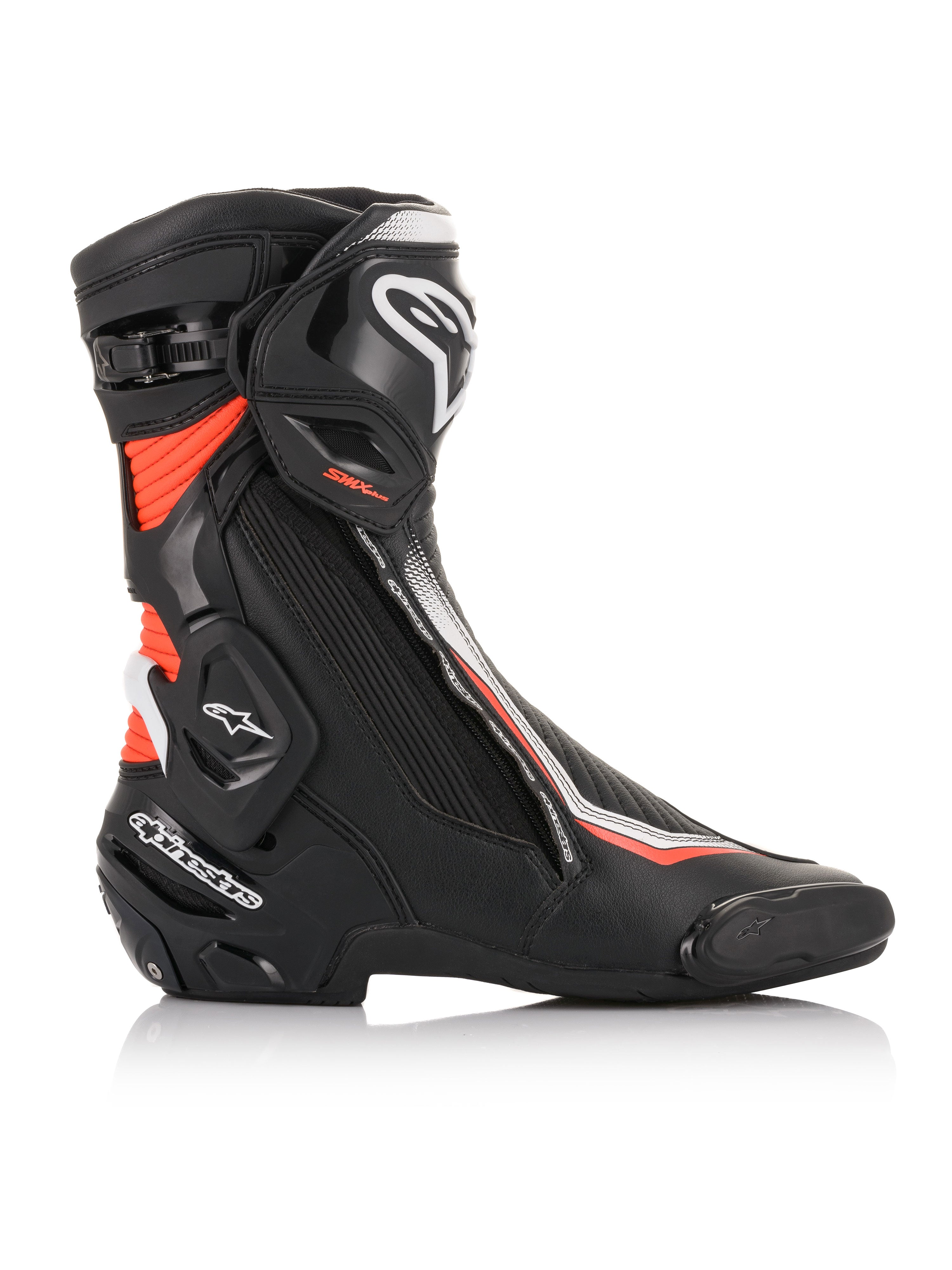 SMX Plus V2 - Black Motorcycle Boots | Alpinestars®