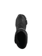 Alpinestars SMX-6 V3 Drystar® Stiefel, Schwarz, Draufsicht mit Blick in die Stiefelöffnung, Obermaterial aus Mikrofaser mit TPU-Schaltverstärkung und Innenfutter, wasserdichte Sport- und Street-Performance-Motorradstiefel