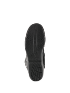 Alpinestars Air Plus V2 GORE-TEX Stiefel, Motorrad-Tourenstiefel, Schwarz, Sohlenansicht von unten zeigt das exklusive Gummimischungs-Profil für Grip und Komfort, Alpinestars-Logo