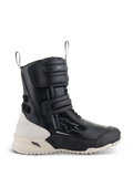 Alpinestars Stella RT-7 Touring Drystar® Damen-Motorradstiefel, Schwarz und Weiß, mit drei verstellbaren Klettverschlüssen, vorderen und hinteren Anziehschlaufen und einer robusten Profilsohle mit TPF-Schutzrahmen