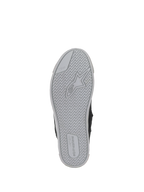 Alpinestars Stated Schuhe, Ansicht der Außensohle, hellgraue vulkanisierte Gummisohle mit TPF-Unterstützung für urbanes Motorradfahren.
