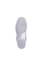 Chaussures Alpinestars Stella Chrome Drystar® pour femme, semelle de moto blanche et grise à motif hexagonal