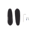 Alpinestars Toe Slider met schroeven, reserveonderdelen voor motorlaarzen, zwart, twee kunststof sliders met ingedrukt Astars-logo, inclusief zilveren inbussleutel en montagemateriaal voor racelaarzen
