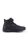 Alpinestars Cr X Gore Tex schoenen, waterdichte motorschoenen voor all-terrain adventure en road riding, zwart en donkergrijs, GORE-TEX-technologie en beschermende enkelconstructie