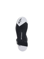 Alpinestars Speedflight Street Shoes, motorcycle riding shoe sole, black and white, dual-density rubber with TPF technology.