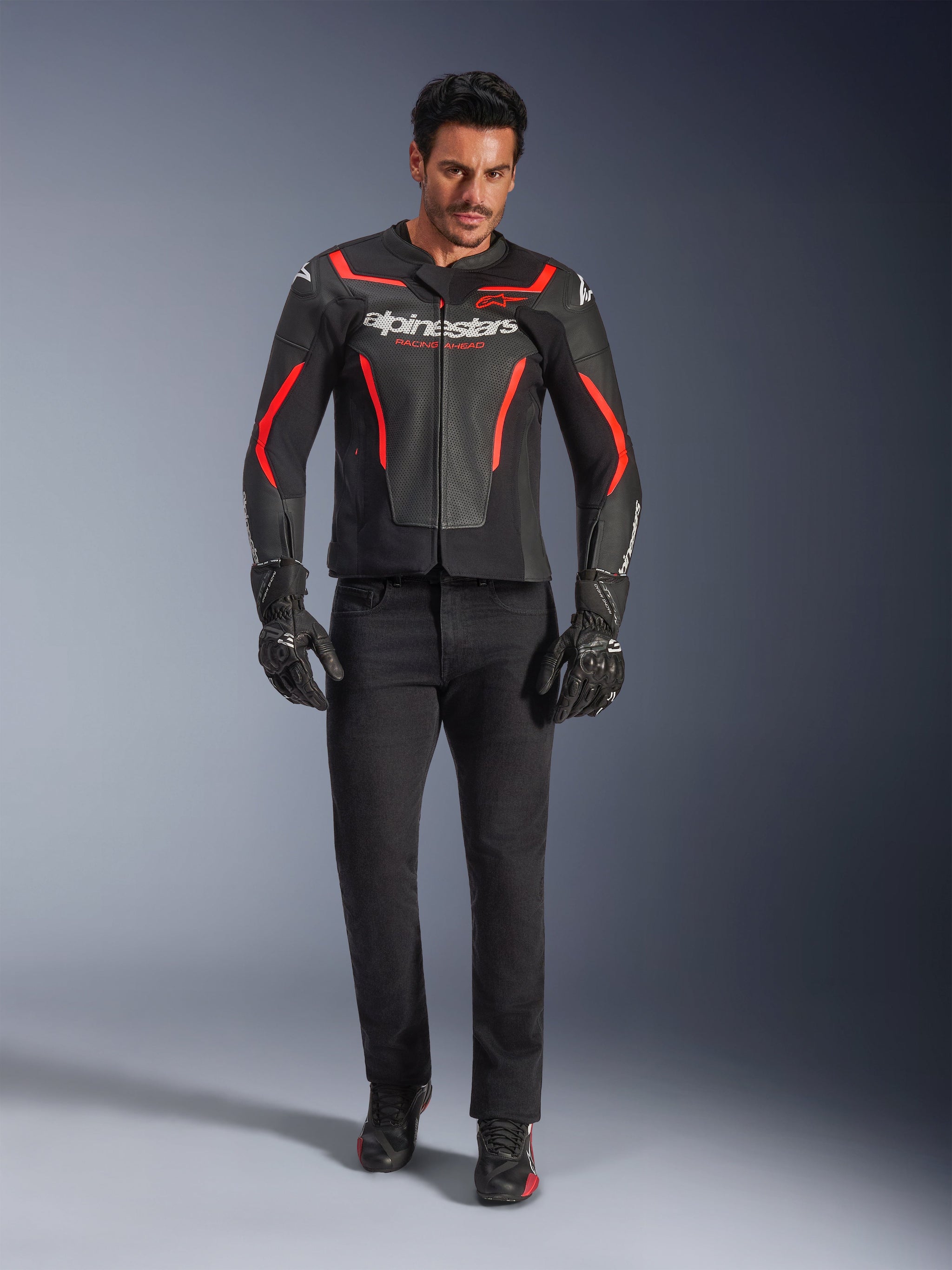 GP Force V2 Air Veste en cuir