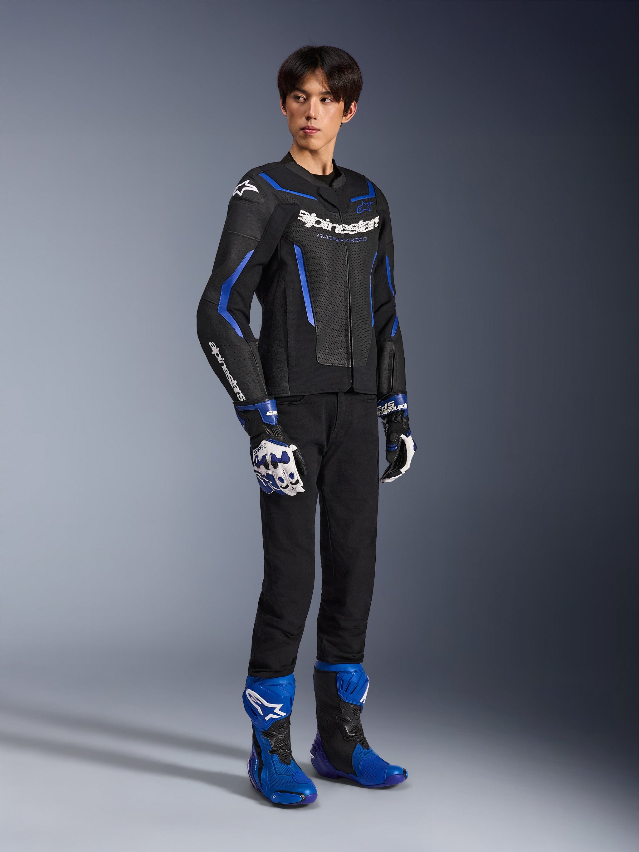 GP Force V2 Airflow Veste en cuir