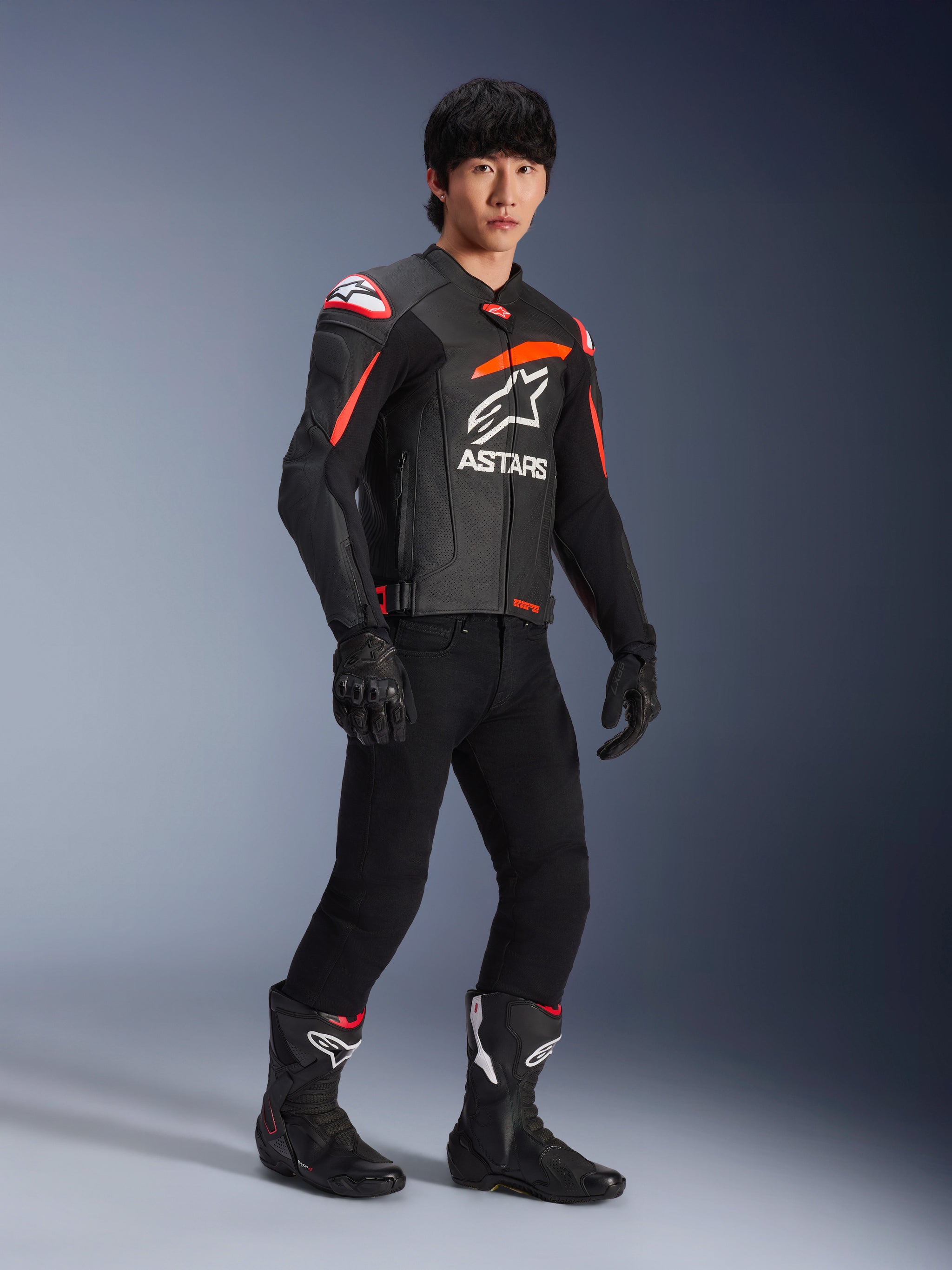 GP Plus R V4 Airflow Lederjacke