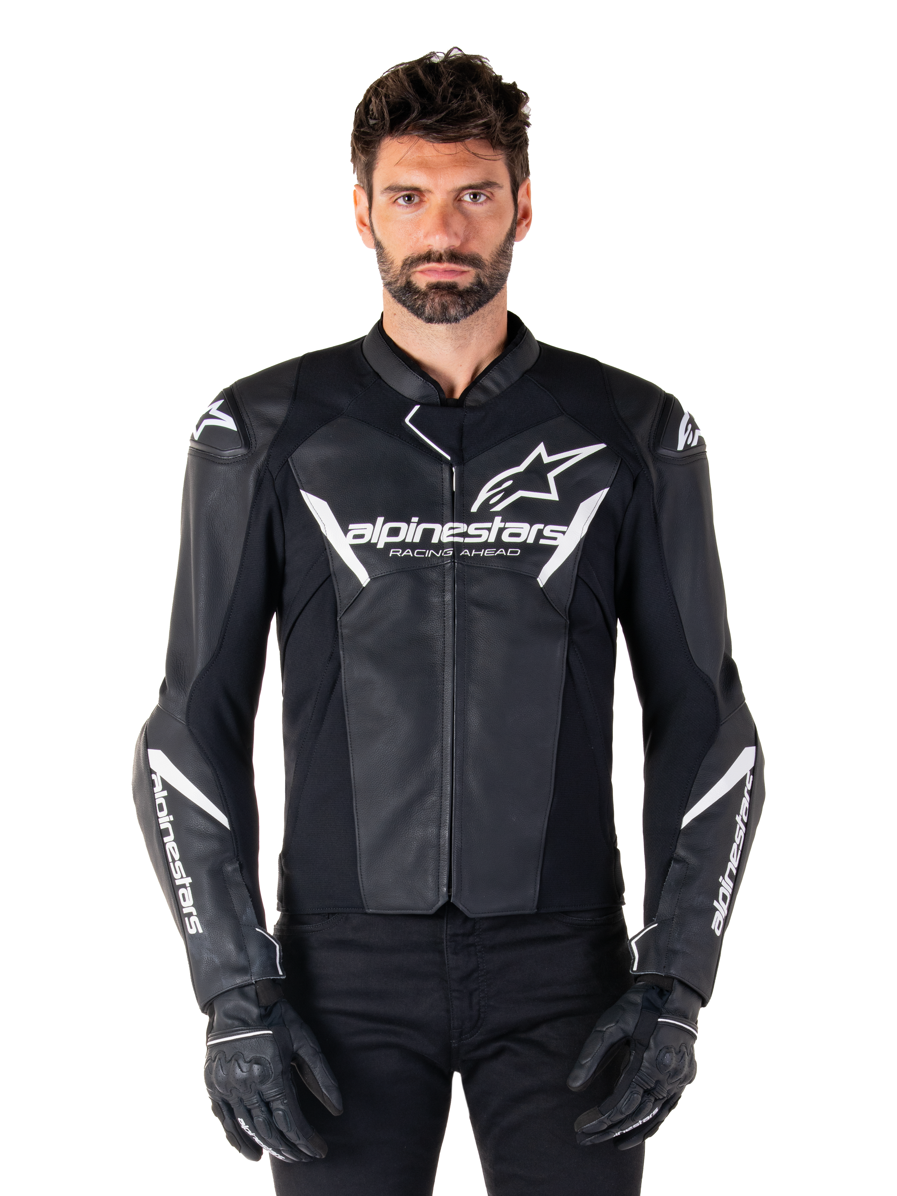 Faster V3 Veste en cuir