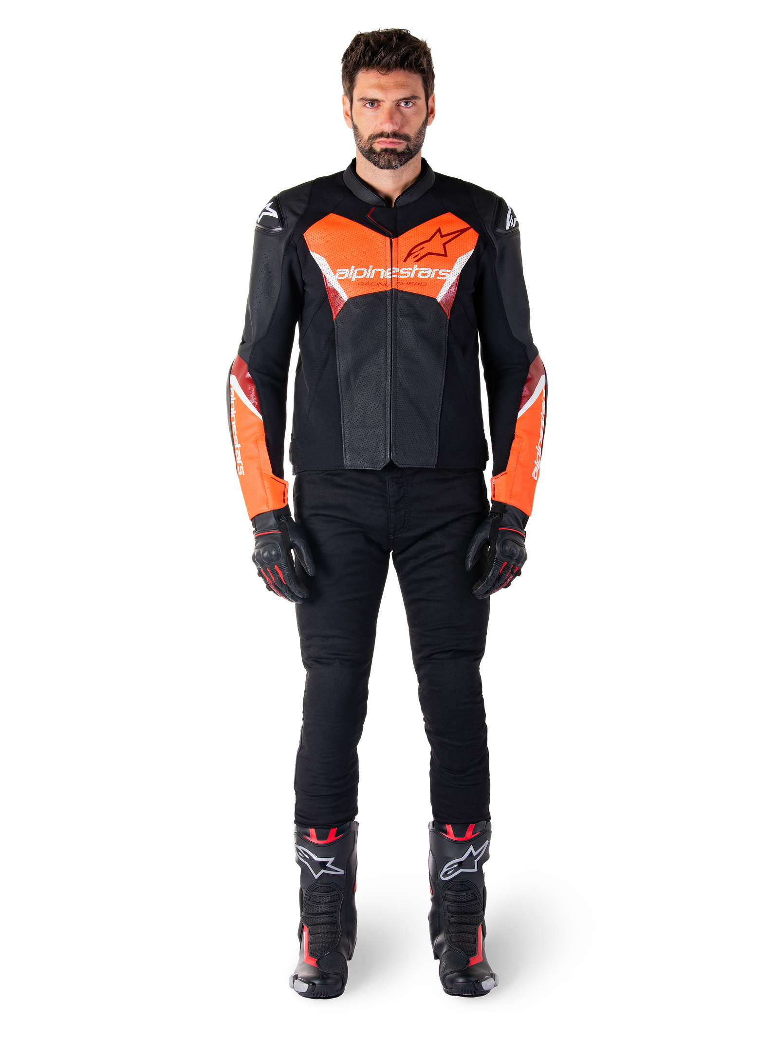 Faster V3 Airflow Veste en cuir