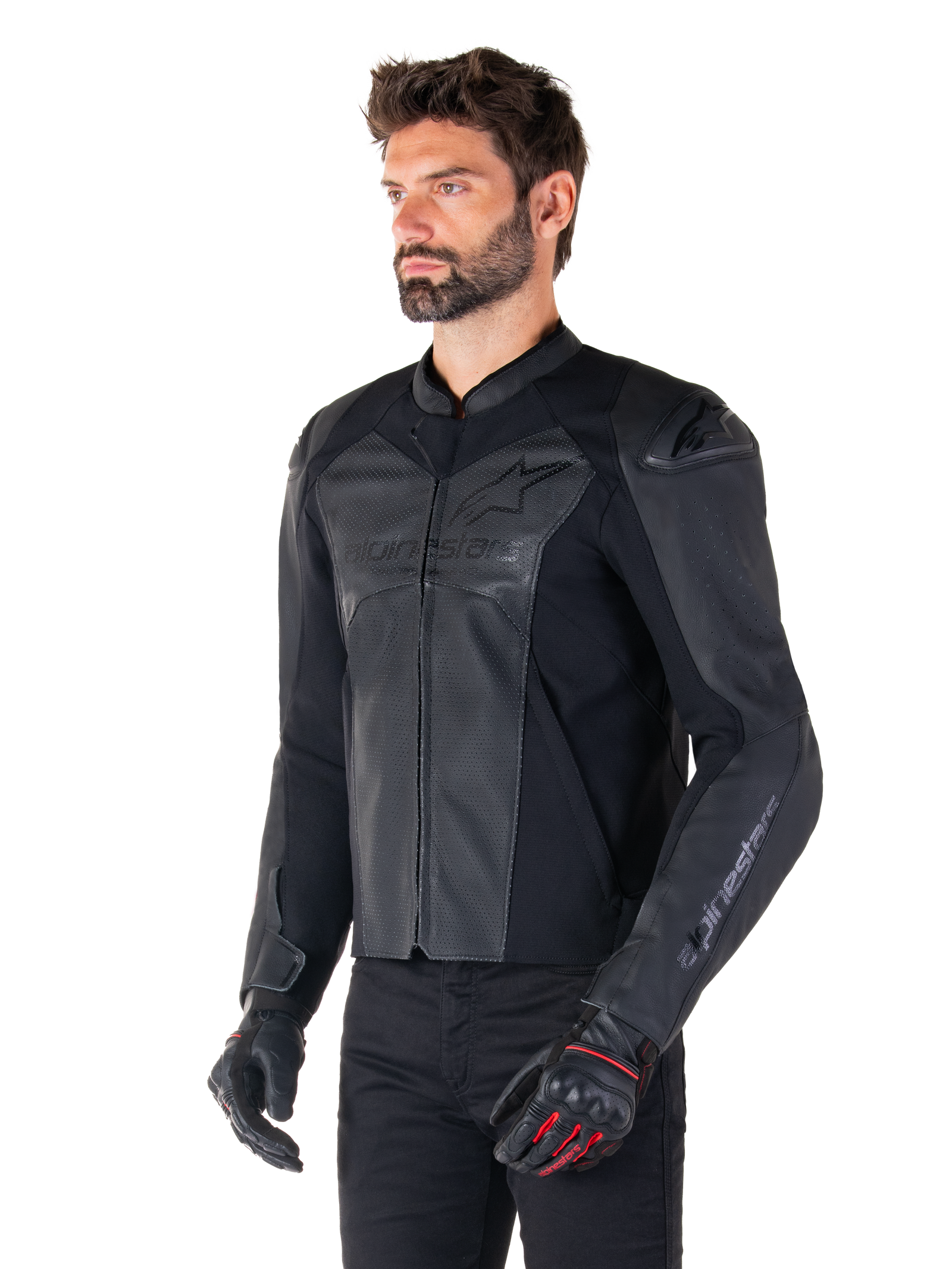 Veste En Cuir Faster V3 Airflow