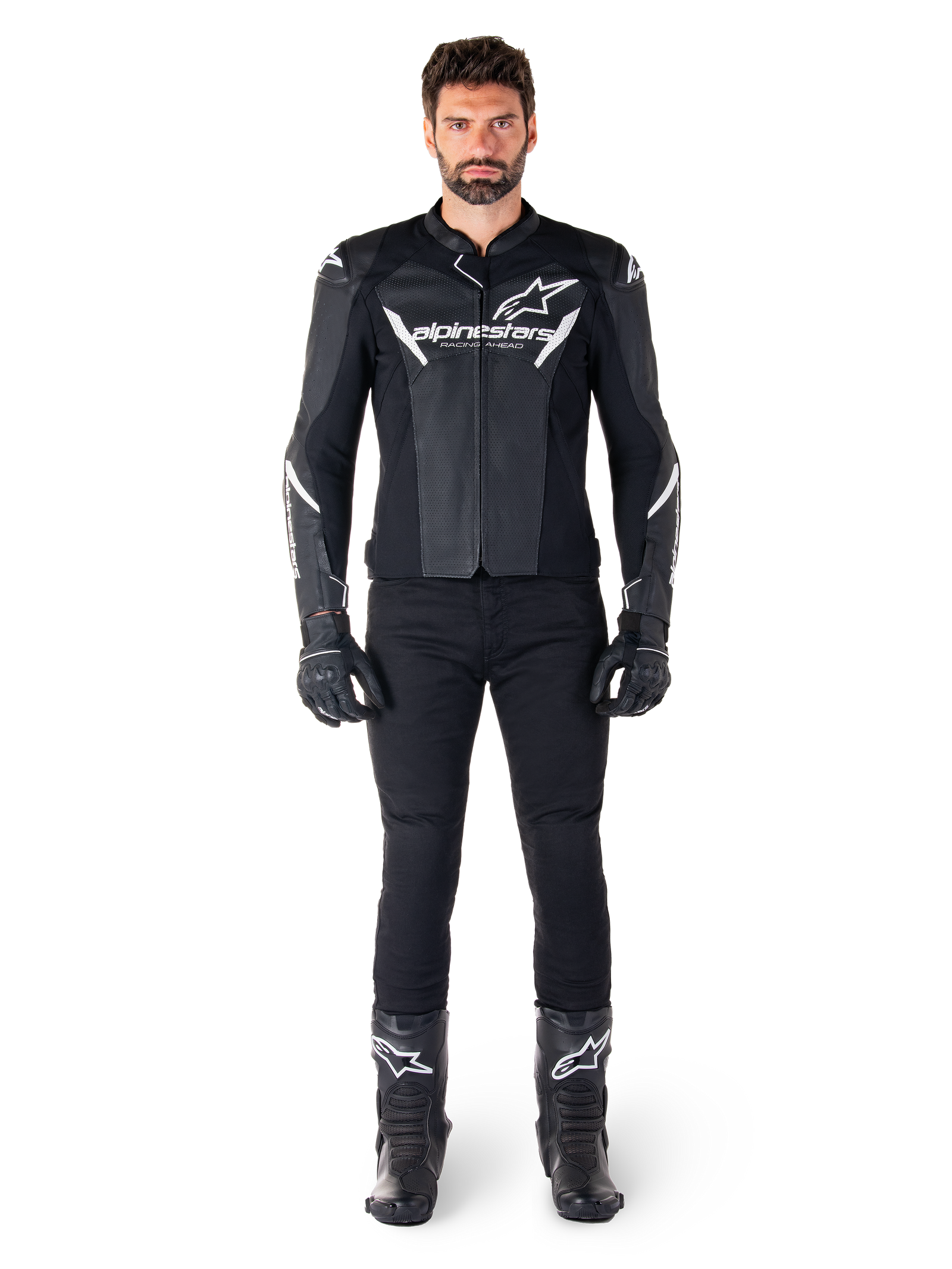 Faster V3 Airflow Veste en cuir