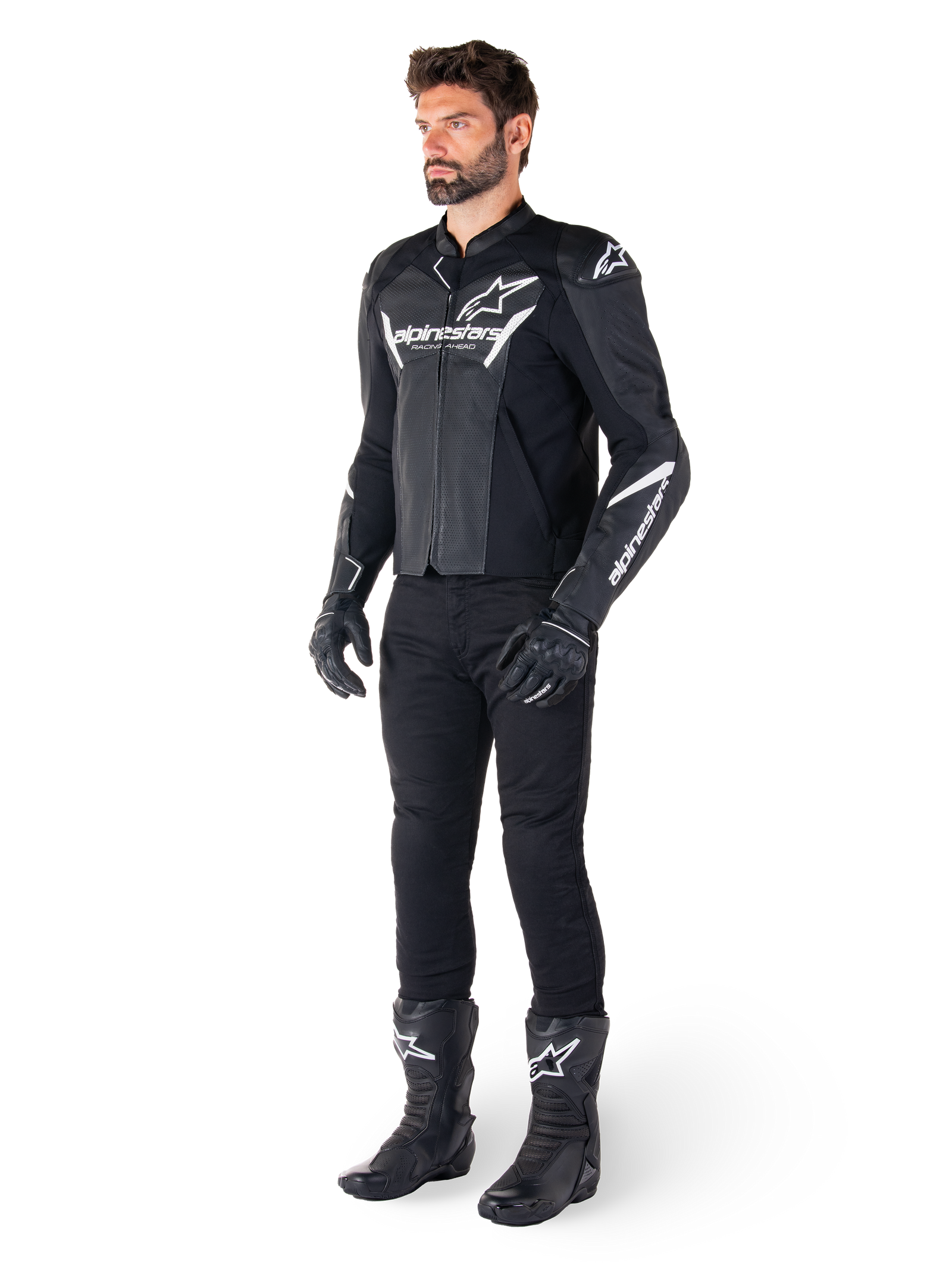 Faster V3 Airflow Veste en cuir