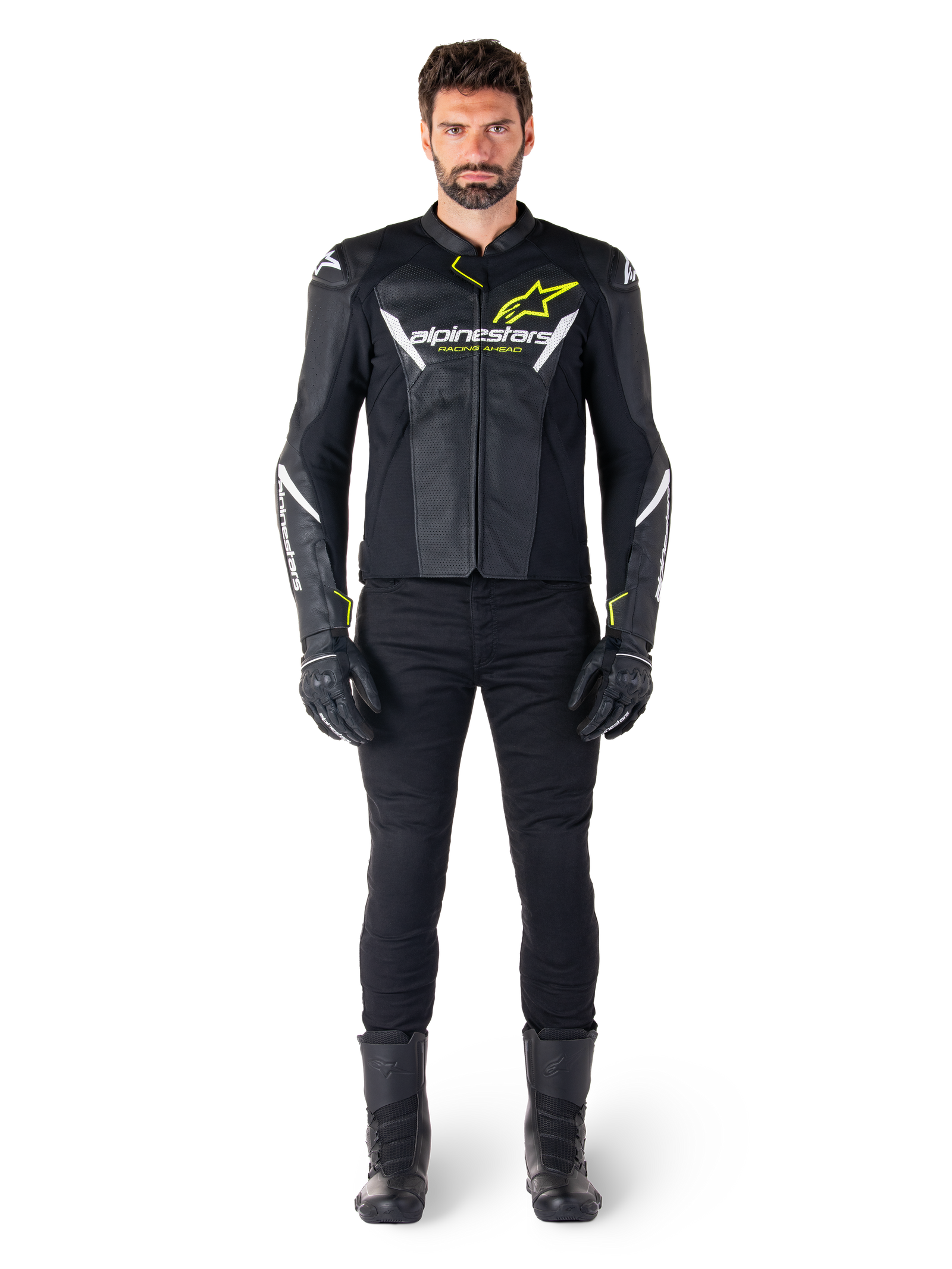 Faster V3 Airflow Veste en cuir