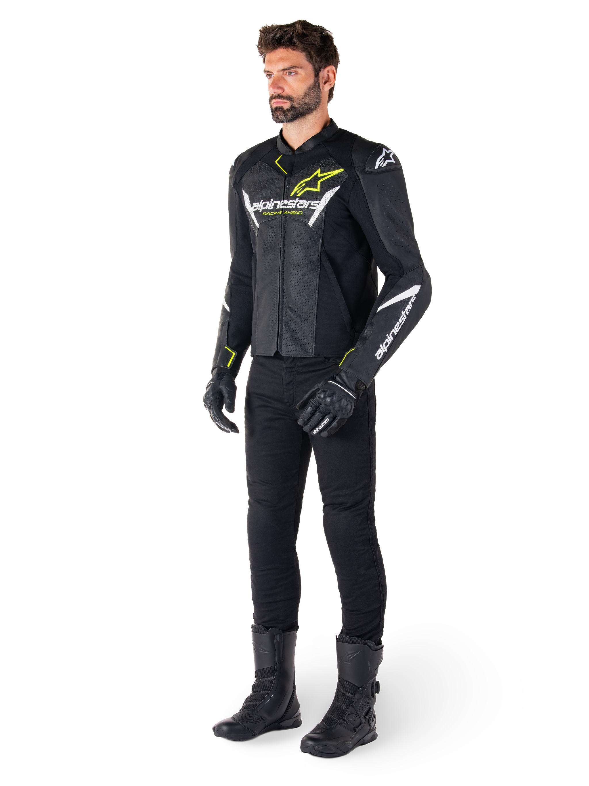 Veste En Cuir Faster V3 Airflow