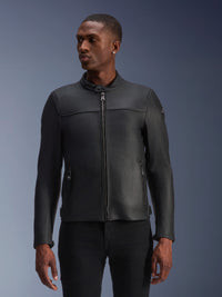 Veste En Cuir Blacktrack