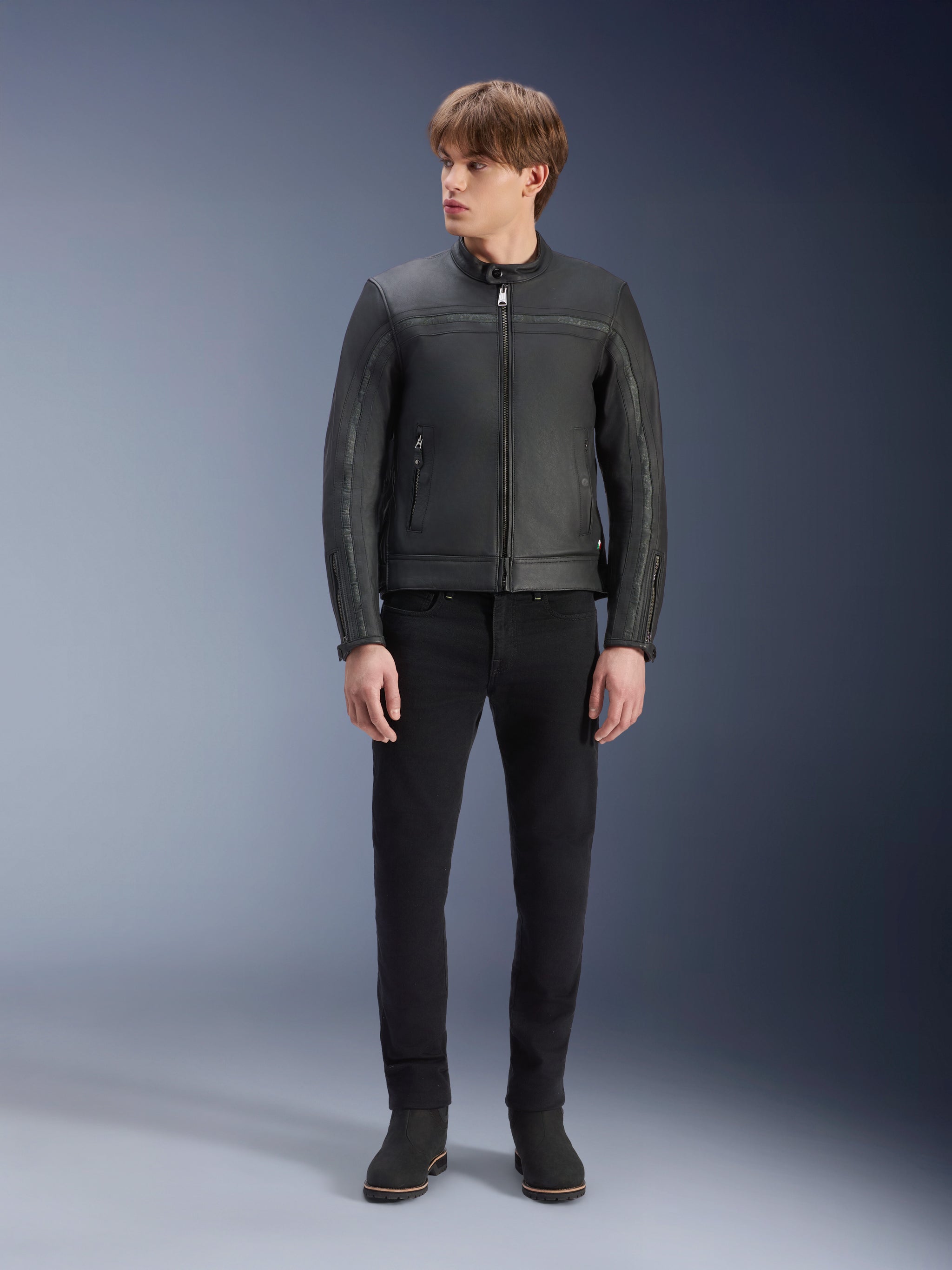 Dyno-Jacke Aus Leder