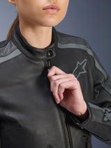 Veste En Cuir Stella Dyno - Femme