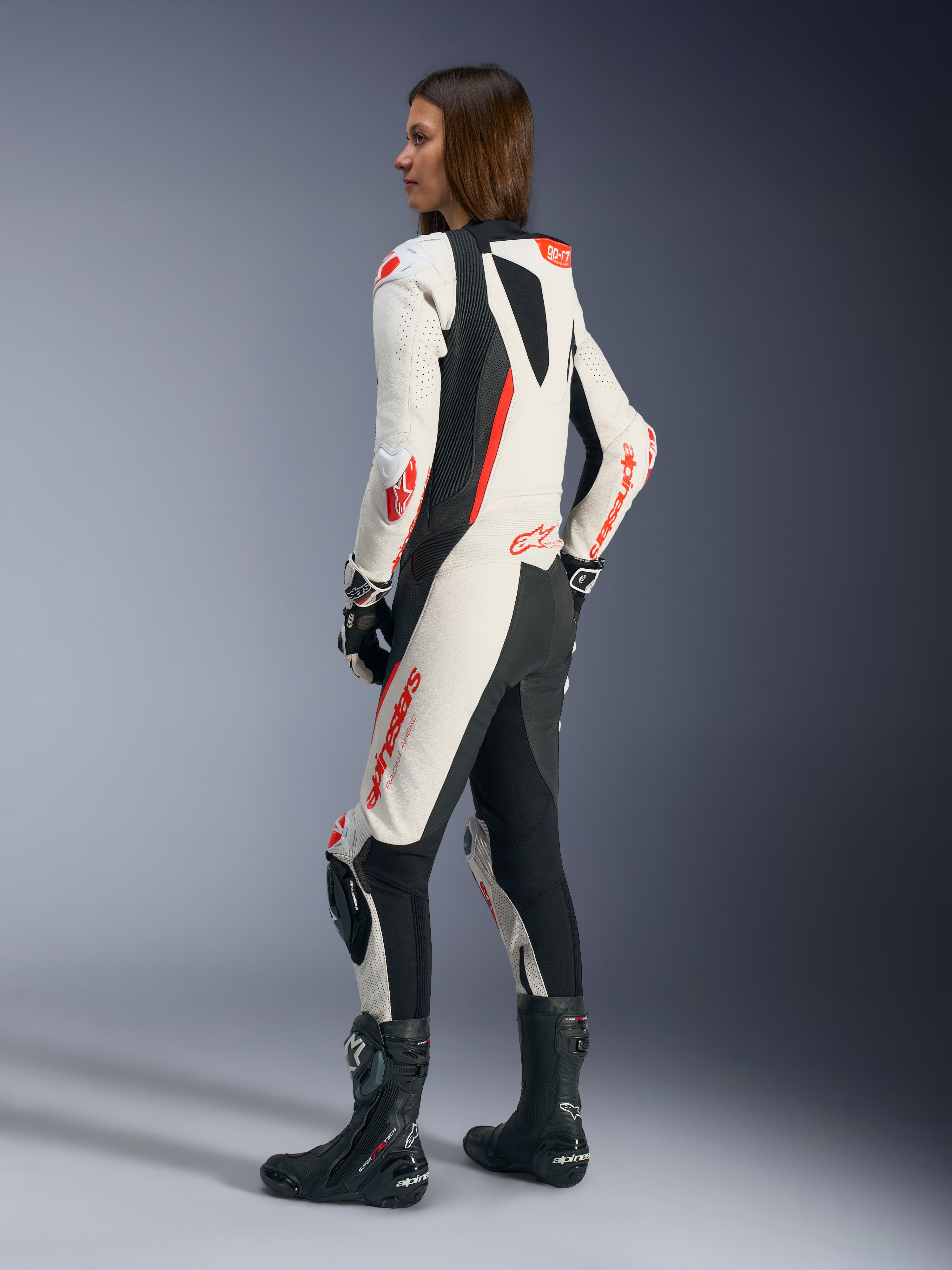 Combinaison En Cuir Stella GP-R7 1 Pièce