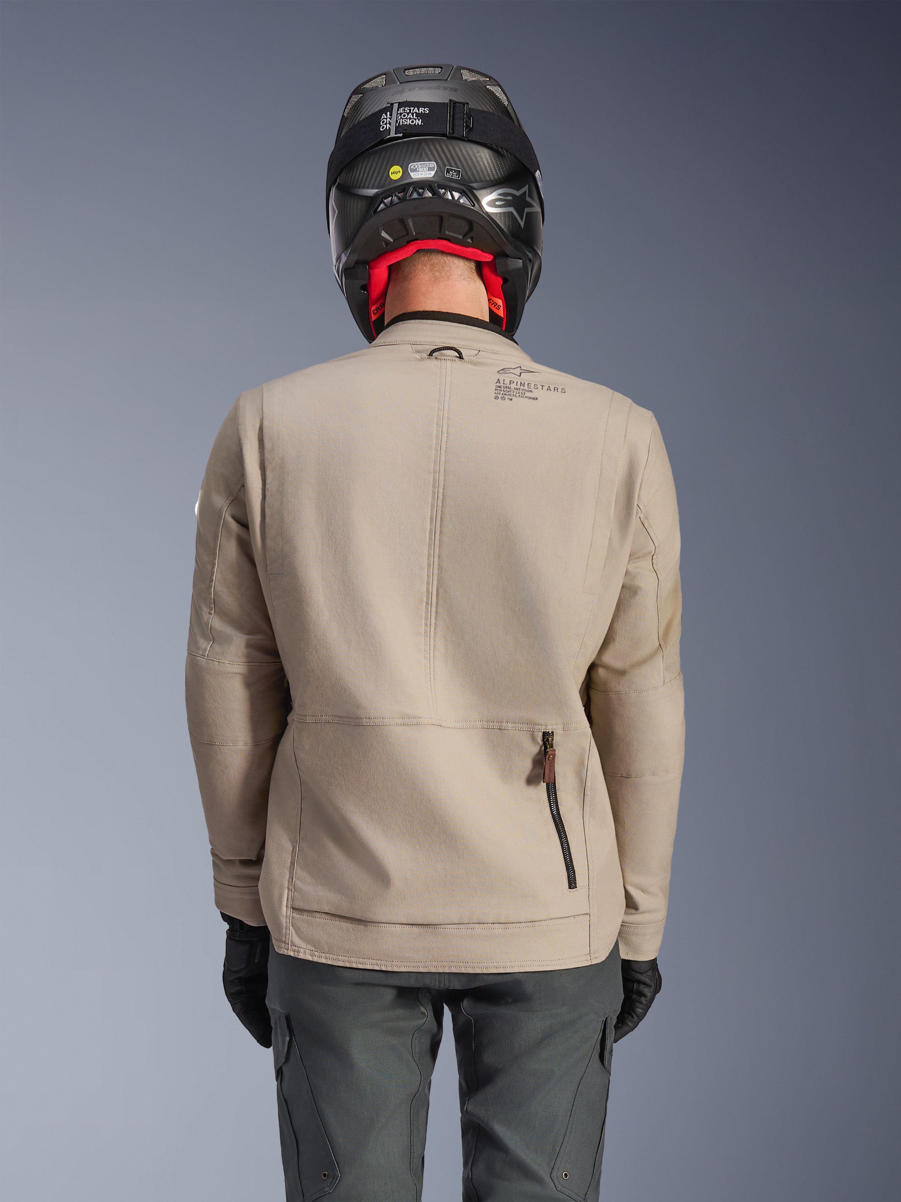 Borrego Drystar® - Gray Motorcycle Jacket | Alpinestars®