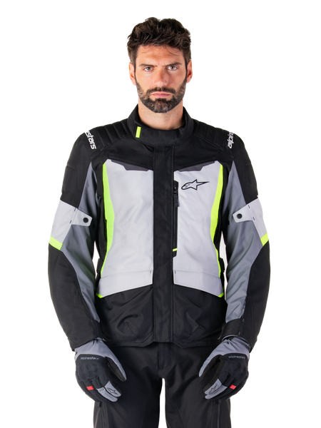 ST-1 Waterproof - Gray Motorcycle Jacket | Alpinestars®