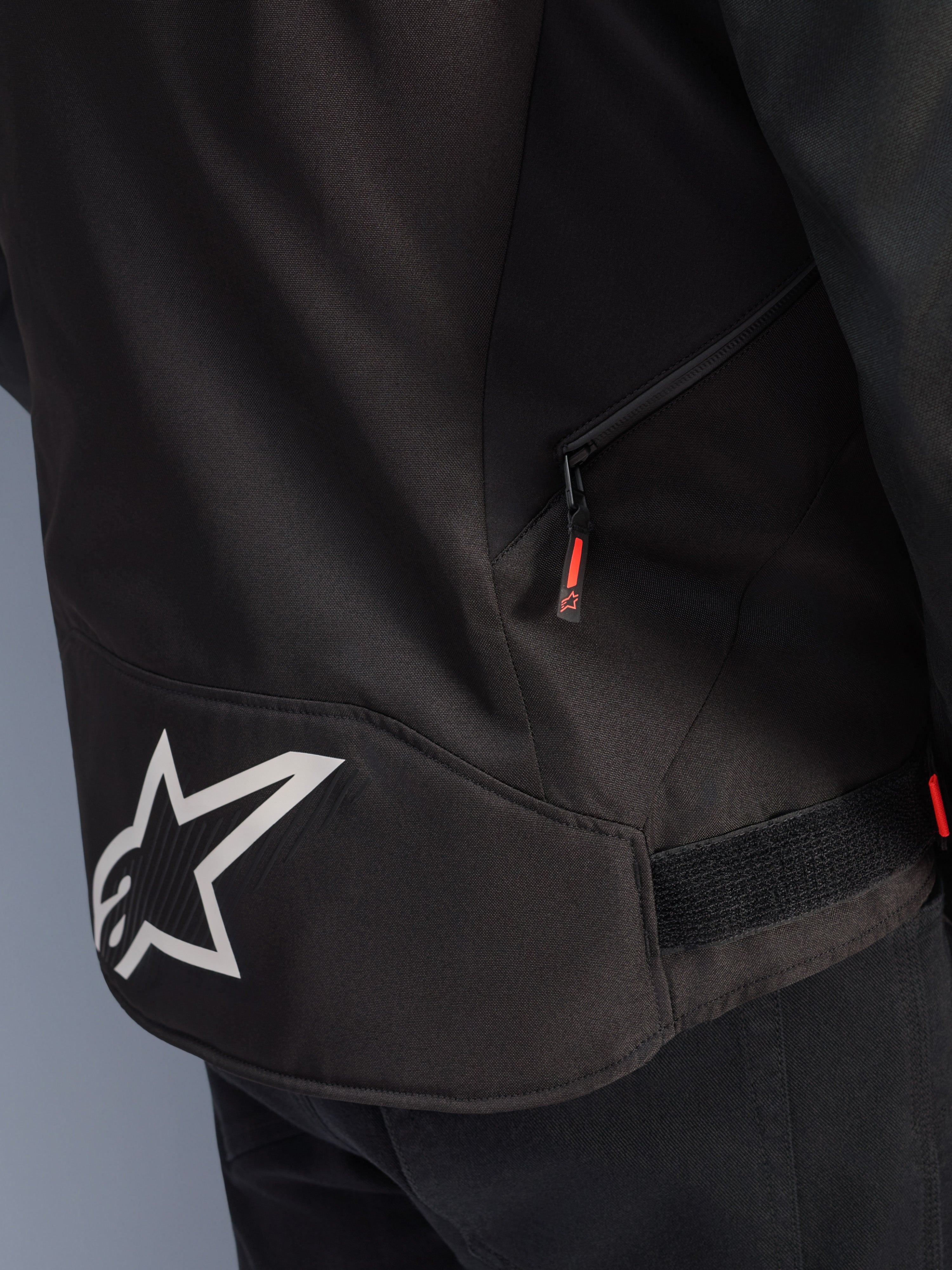 T-GP R V3 Drystar® - Black Motorcycle Jacket | Alpinestars®