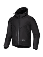 Alpinestars Morush Wasserdicht Parka, urbane Herren-Motorradjacke, Schwarz, wasserdichtes Textil, Tech-Air® Ready, CE-zertifiziert.