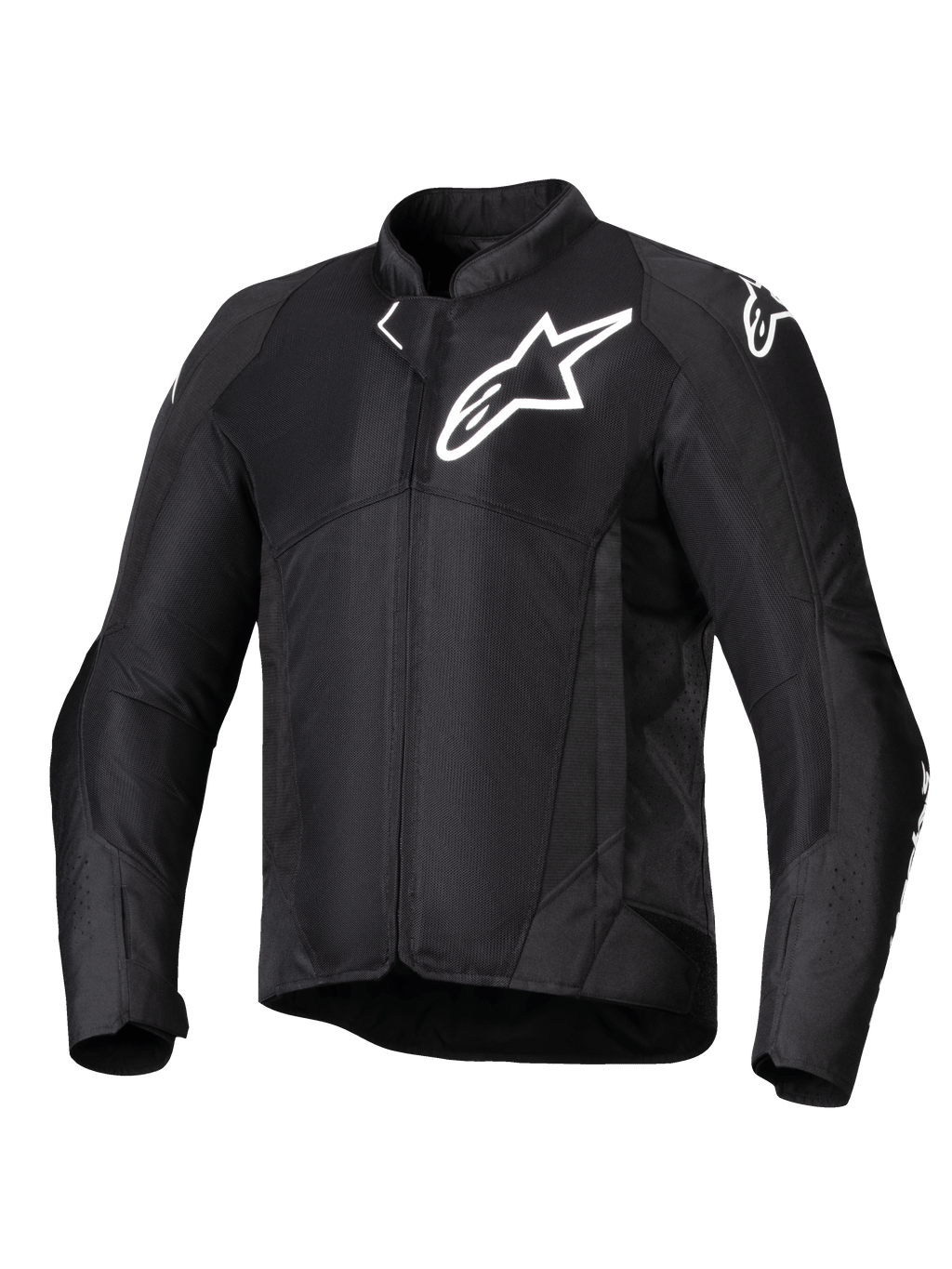 Alpinestars Viper Air V4, blouson de moto textile noir pour homme avec panneaux en maille respirante, compatible Tech-Air, certifié CE