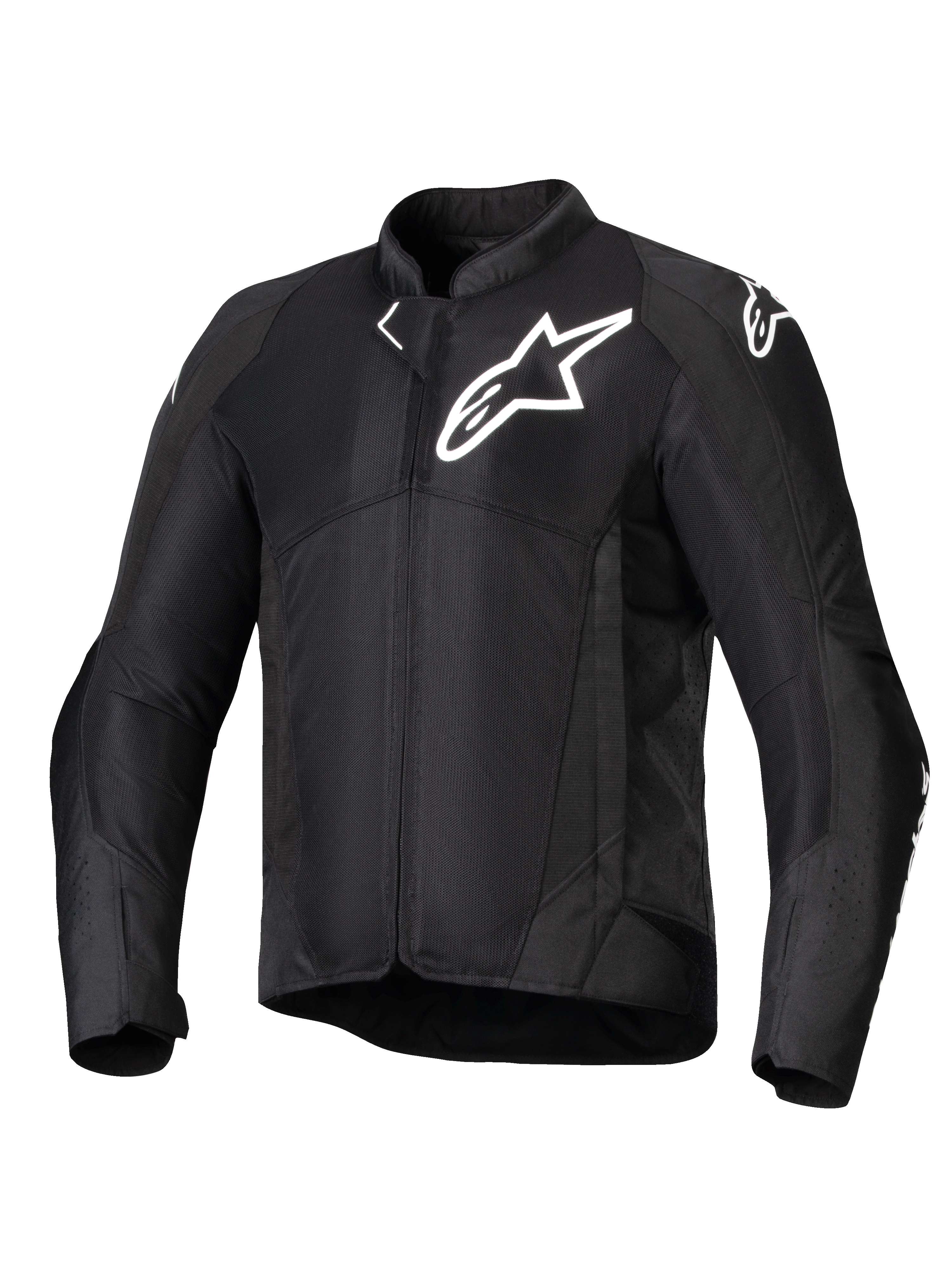 Alpinestars Viper Air V4, blouson de moto textile noir pour homme avec panneaux en maille respirante, compatible Tech-Air, certifié CE
