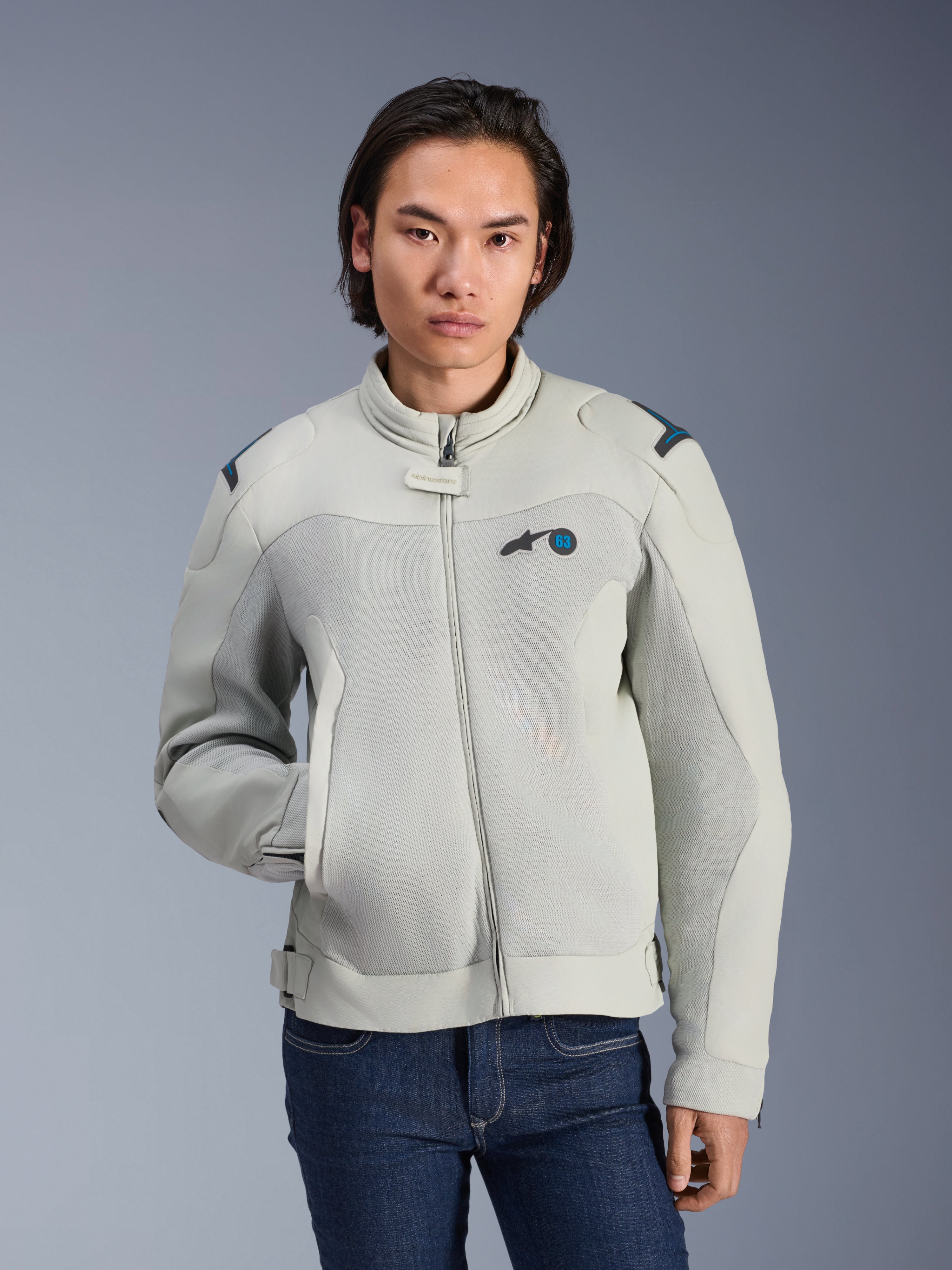 Circal-1 Air - Gray Motorcycle Jacket | Alpinestars®