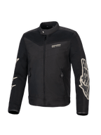 Alpinestars T-Dyno Air Jas, heren motorjas van textiel, zwart, CE-gecertificeerd met uitgebreide 3D-mesh airflow constructie