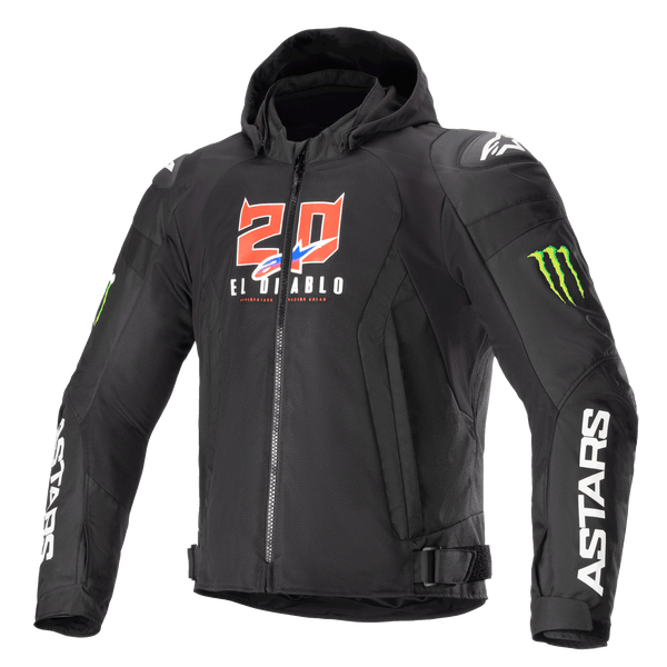 FQ20 Zaca Air Monster - Black Motorcycle Jacket | Alpinestars®