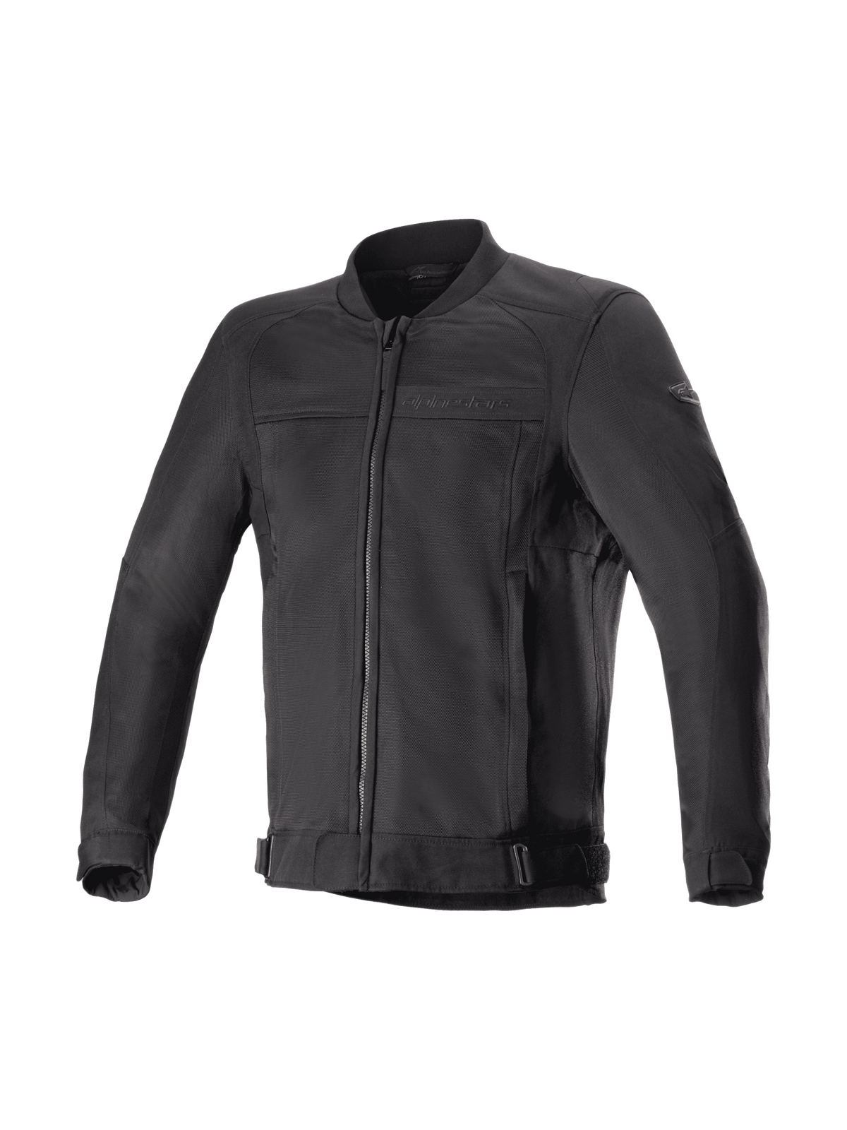 Alpinestars Luc V2 Air jas, heren urban motorjas in zwart, geventileerd mesh, Tech-Air® ready, CE-gecertificeerd