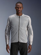 Alpinestars C-1 Air Jacke, Herren-Urban-Motorradjacke, Silber und Grau, mit Tech-Mesh-Einsätzen für maximale Belüftung, CE-zertifiziert Klasse A, Nucleon Flex Plus Protektoren, Tech-Air® Ready, leichtes belüftetes Design für den Stadtverkehr.
