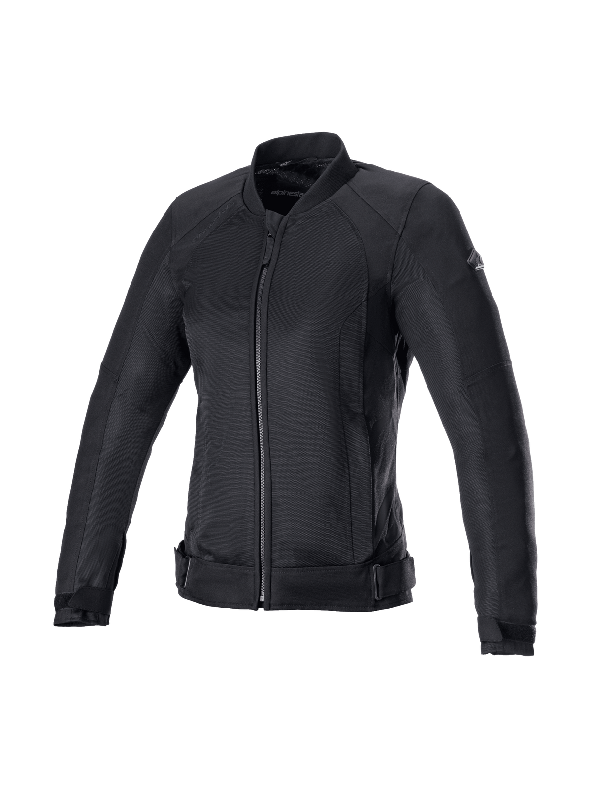 Alpinestars Eloise V2 Air jas, zwarte ademende dames-motorjas van mesh voor urban ritten, Tech-Air ready.